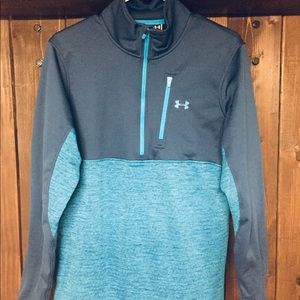 UA 1/4 Zip Lightweight Fleece-lined Pullover